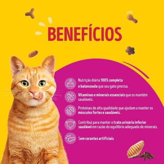 Ração para Gatos Adultos Mix de Carnes Purina Friskies Pacote 2,5kg - Imagem em destaque