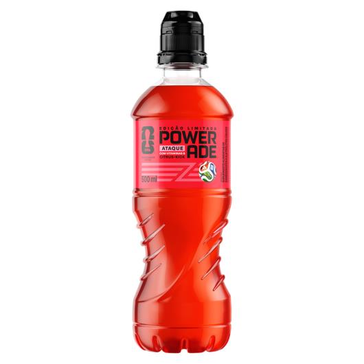 Isotônico Citrus Kick Ataque Powerade Garrafa 500ml Edição Limitada - Imagem em destaque