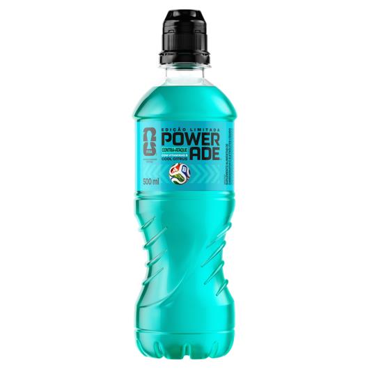 Isotônico Cool Citrus Contra-Ataque Powerade Garrafa 500ml Edição Limitada - Imagem em destaque