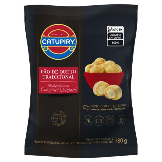 Pão de Queijo Tradicional Recheio Catupiry Original Catupiry Pacote 780g - Imagem em destaque