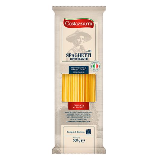 Macarrão Italiano Spaghetti n°8 Ristorante Costazzurra Pacote 500g - Imagem em destaque