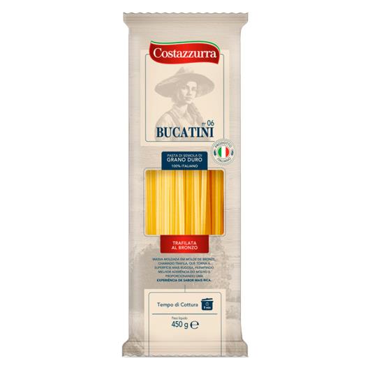 Macarrão Italiano Bucatini n°6 Costazzurra Pacote 450g - Imagem em destaque