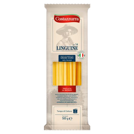Macarrão Italiano Linguine n°14 Costazzurra Pacote 500g - Imagem em destaque