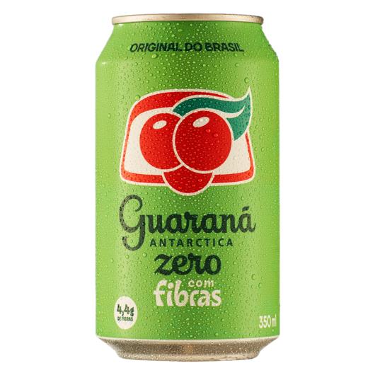 Refrigerante Zero Açúcar com Fibras Guaraná Antarctica Lata 350ml - Imagem em destaque