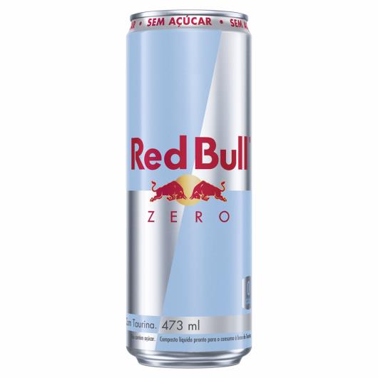 Energético Zero Açúcar Red Bull Lata 473ml - Imagem em destaque