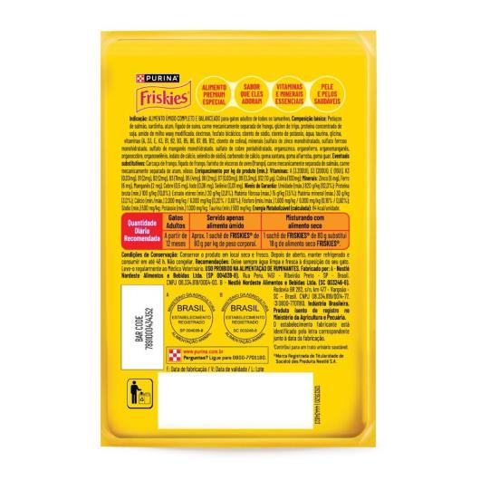 Ração Úmida Gatos Adultos Mar de Sabores Friskies Sachê 80g - Imagem em destaque