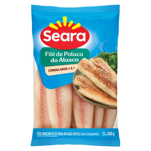 Filé de Polaca do Alasca Seara Congelado Pacote 500g - Imagem em destaque