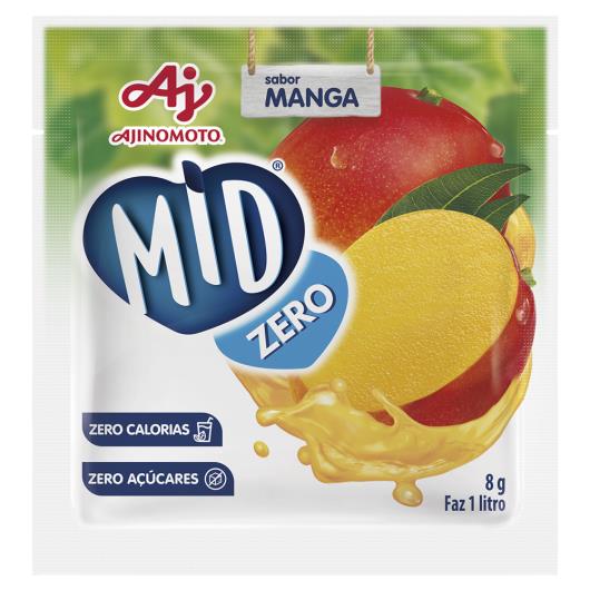 Refresco em Pó Manga Zero Açúcar Mid 8g - Imagem em destaque
