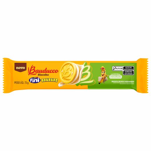 Biscoito Fini Bananas Bauducco 73g - Imagem em destaque