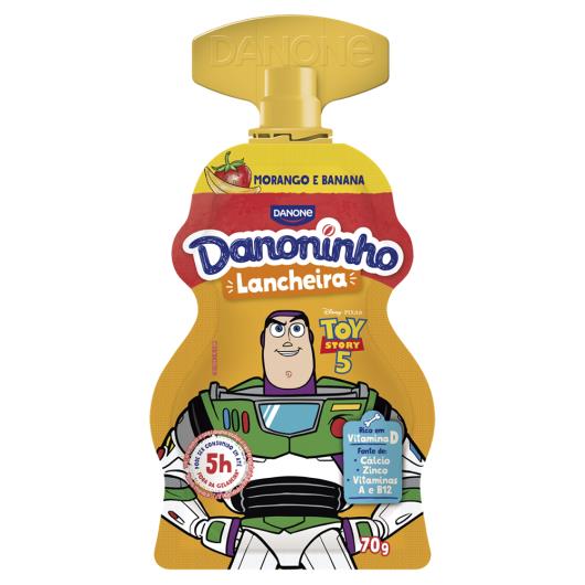 Iogurte Integral Morango e Banana Toy Story 5 Danoninho Lancheira Squeeze 70g - Imagem em destaque