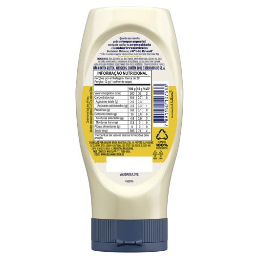 Maionese Hellmann's Squeeze Grátis 50g - 335g - Imagem em destaque