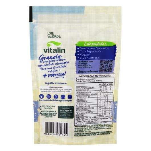 Granola Tradicional sem Glúten Vitallin Pouch 200g - Imagem em destaque