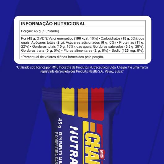 Barra de Proteína Charge 11g de Proteínas Nutrata 45g - Imagem em destaque