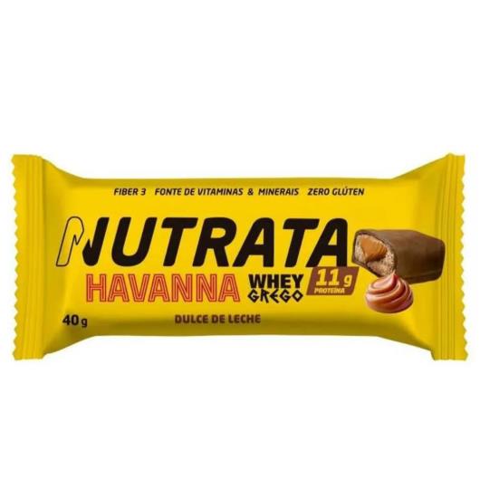 Barra de Proteína Doce de Leite 11g de Proteínas Nutrata Havanna 40g - Imagem em destaque