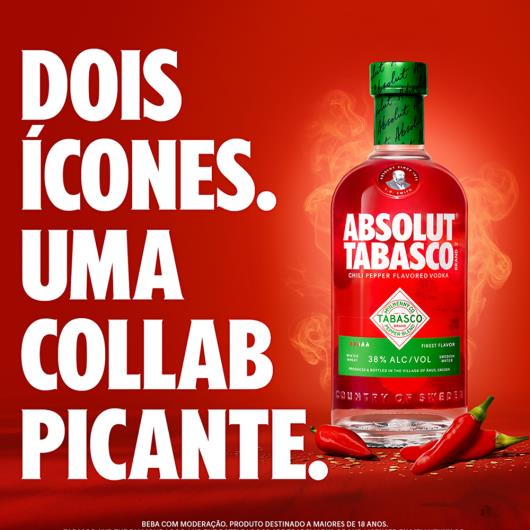 Vodka Absolut Tabasco 750ml - Imagem em destaque