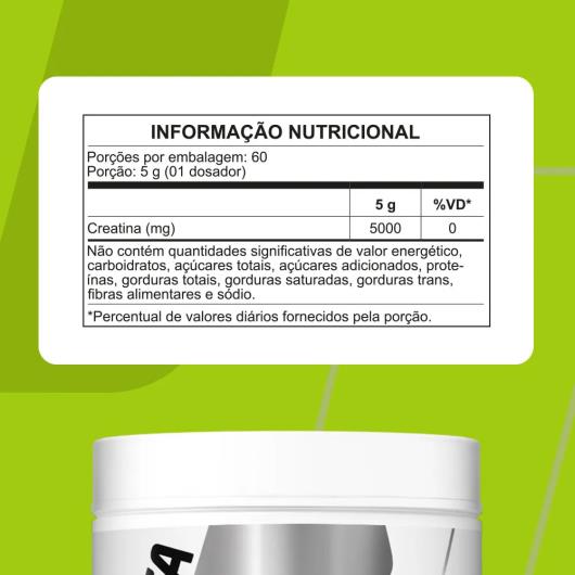 Creatina Monohidratada Nutrata 300g - Imagem em destaque