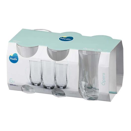 Copo Long Drink Opera Nadir Vidro 6 Unidades 360ml Cada - Imagem em destaque