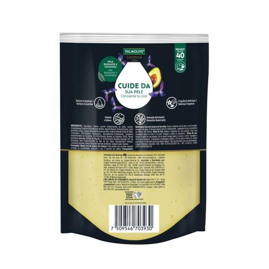 Sabonete Líquido Abacate e Íris Palmolive Luminous Oils Sachê 200ml - Imagem em destaque