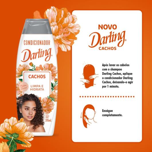 Condicionador Limpa e Hidrata Cachos Darling 315ml - Imagem em destaque