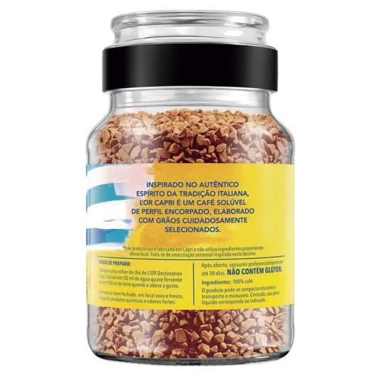 Café solúvel capri dolce vita L´or Vidro - 84g - Imagem em destaque