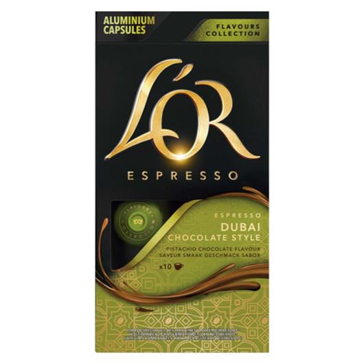 Cápsula Café chocolate dubai e pistache L´or 10un - 52g - Imagem em destaque