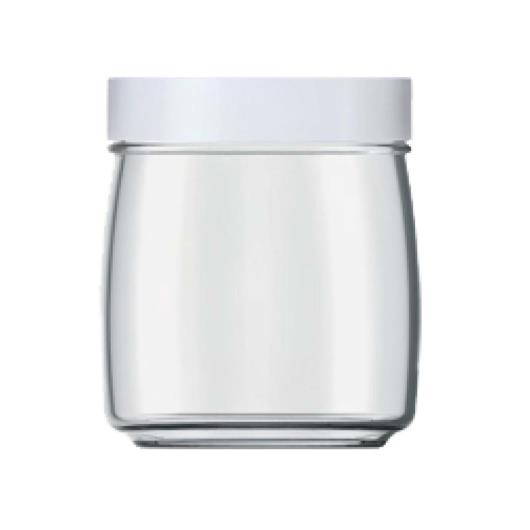 Pote com tampa Mandacaru Vidro - 800ml - Imagem em destaque