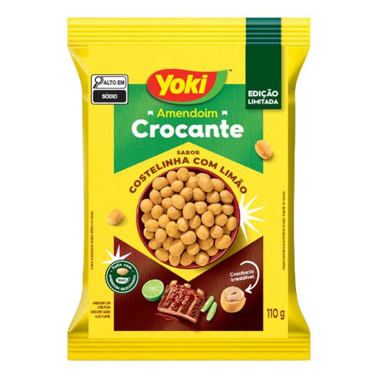 Amendoim crocante costelinha com limão Yoki 110g - Imagem em destaque