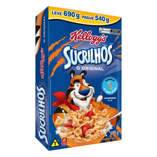 Cereal Matinal Original Kellogg's Sucrilhos Caixa Leve 690g Pague 540g - Imagem em destaque