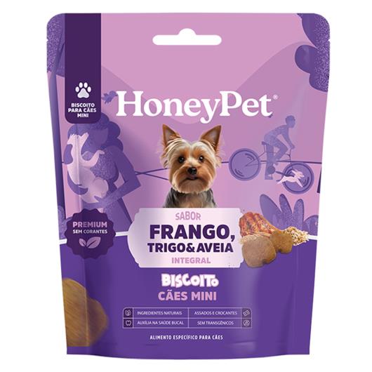 Biscoito para Cães Mini Frango Honey Pet Pouch 180g - Imagem em destaque