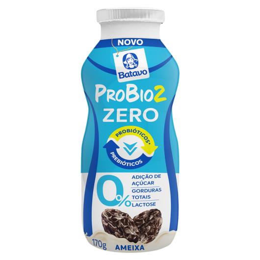 Iogurte Desnatado Ameixa Zero Lactose Batavo Probio2 Frasco 170g - Imagem em destaque