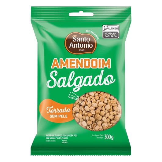 Amendoim Torrado Salgado sem Pele Santo Antônio 300g - Imagem em destaque