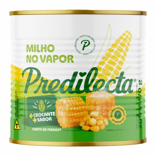 Milho em Conserva Cozido no Vapor Predilecta Lata 170g - Imagem em destaque