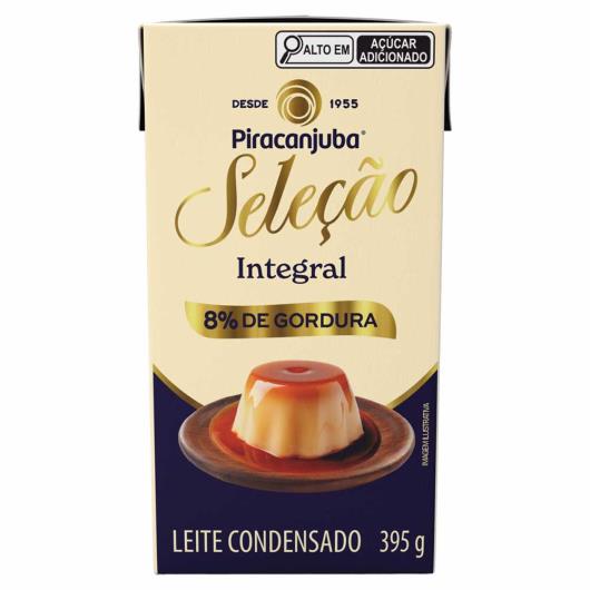 Leite Condensado Integral Piracanjuba Seleção 395g - Imagem em destaque
