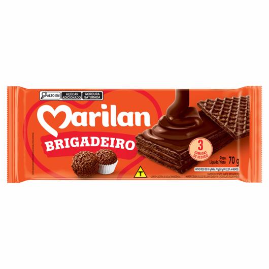 Wafer Brigadeiro Marilan 70g - Imagem em destaque