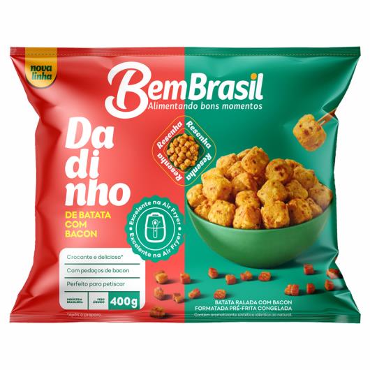 Dadinho de Batata com Bacon Bem Brasil Congelada Pacote 400g - Imagem em destaque