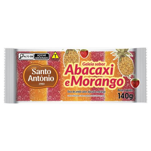 Geléia Abacaxi e Morango Santo Antônio 140g - Imagem em destaque