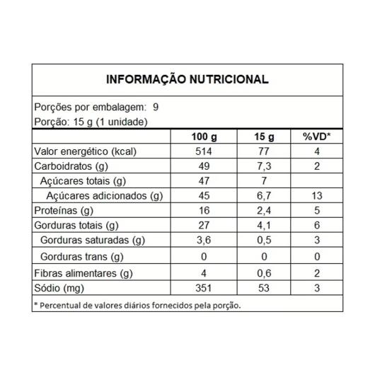 Paçoquinha Tradicional Santo Antônio 135g - Imagem em destaque