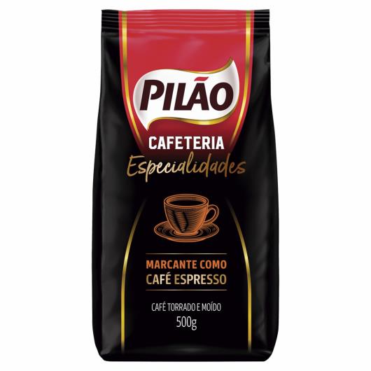 Café Torrado e Moído Espresso Pilão Cafeteria Especialidades Pouch 500g - Imagem em destaque