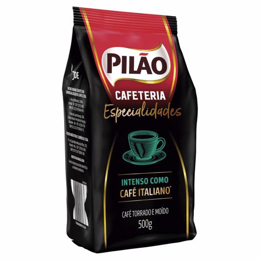 Café Torrado e Moído Italiano Pilão Cafeteria Especialidades Pouch 500g - Imagem em destaque