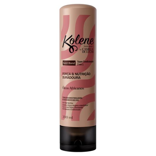 Condicionador Nutri Bond Óleos Africanos Kolene by Camilla de Lucas Frasco 300ml - Imagem em destaque