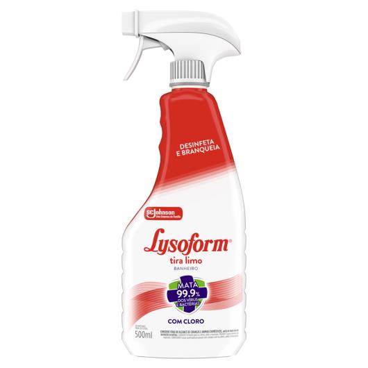 Tira-Limo Banheiro Lysoform Frasco Borrifador 500ml - Imagem em destaque
