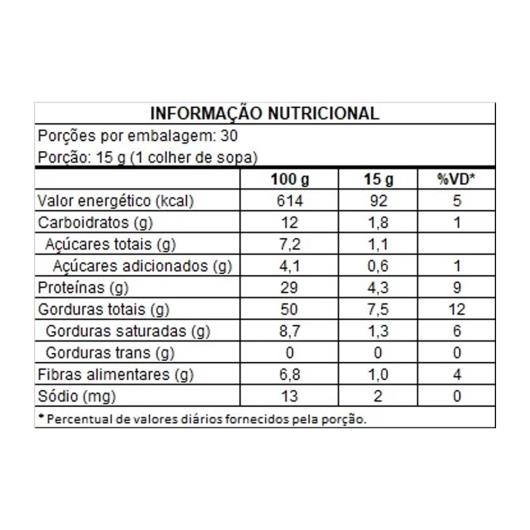 Pasta de Amendoim Chocolate Branco Zero Adição de Açúcar Santo Antônio Pote 450g - Imagem em destaque