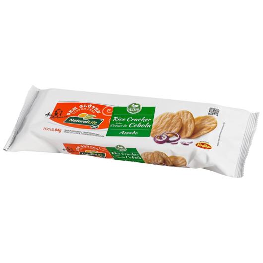 Snack de Arroz Creme de Cebola Natural Life 84g - Imagem em destaque