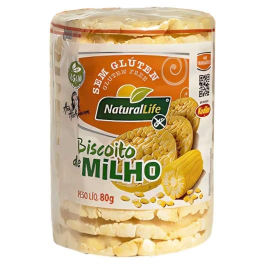 Biscoito de Milho Natural Life 80g - Imagem em destaque