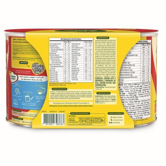 Pack Fórmula Infantil Ninho Fases 1+ Lata 800g Cada - Imagem em destaque