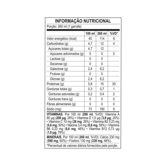 Bebida Láctea Vitamina de Frutas 15g de Proteínas Zero Lactose Nutren Protein Frasco 260ml - Imagem em destaque