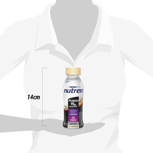 Bebida Láctea Baunilha 15g de Proteínas com Colágeno Nutren Protein Frasco 260ml - Imagem em destaque