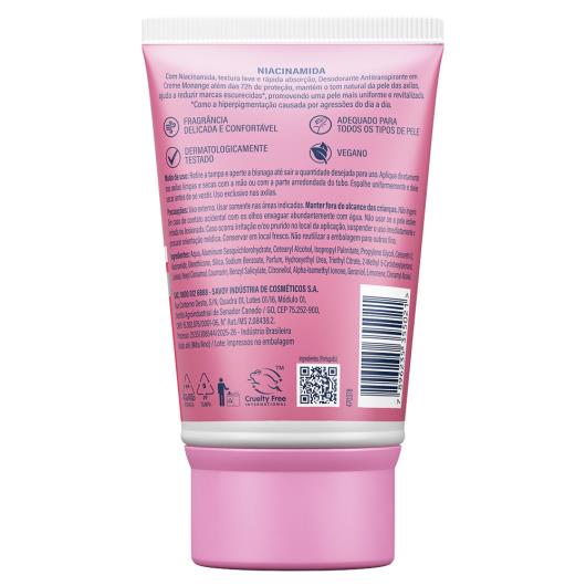 Antitranspirante em Creme Uniformizador com Niacinamida Monange 50g - Imagem em destaque