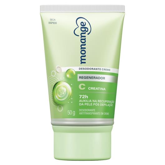 Antitranspirante em Creme Regenerador com Creatina Monange 50g - Imagem em destaque