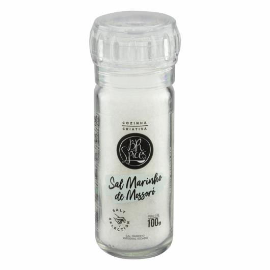 Sal Marinho com Moedor Integral BR Spices Salt Selection Vidro 100g - Imagem em destaque